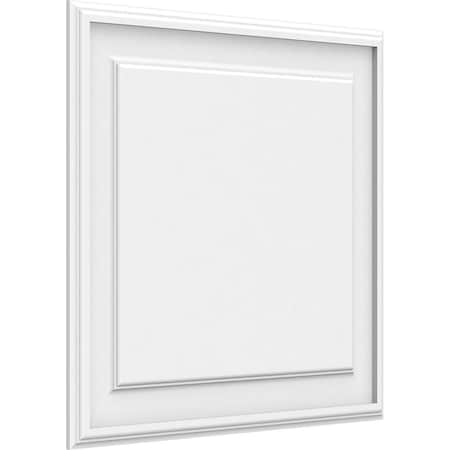 Ekena Millwork Legacy Raised Panel Decorative Wall Panel, 24"W x 22"H x 5/8"P WALP24X22X062LEG
